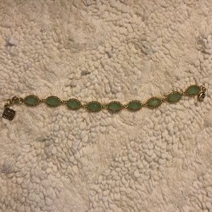 Gold and turquoise Kendra Scott bracelet